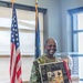 191028-N-TE695-0005 NEWPORT, R.I. (Oct. 28, 2019) -- Senior Chief Aviation Ordnanceman Rudoff L. Liverpool receives end of tour award