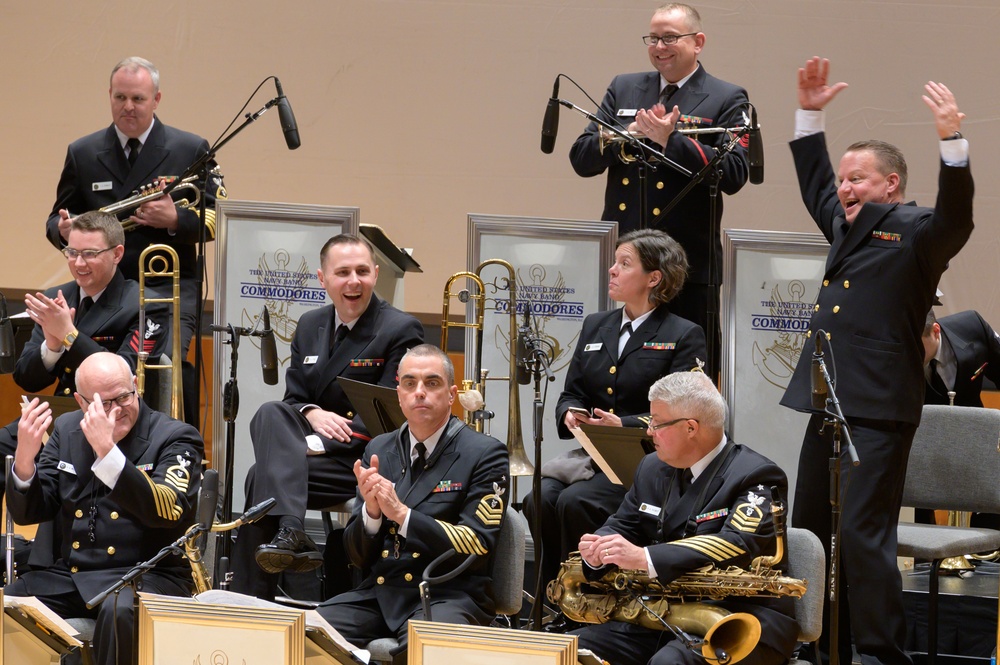 US Navy Band visits SUNY, Fredonia