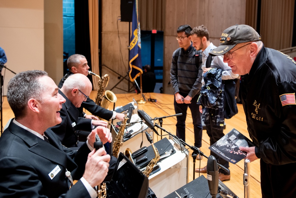 US Navy Band visits SUNY, Fredonia