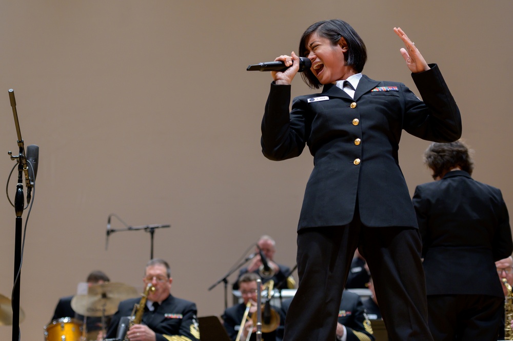 US Navy Band visits SUNY, Fredonia