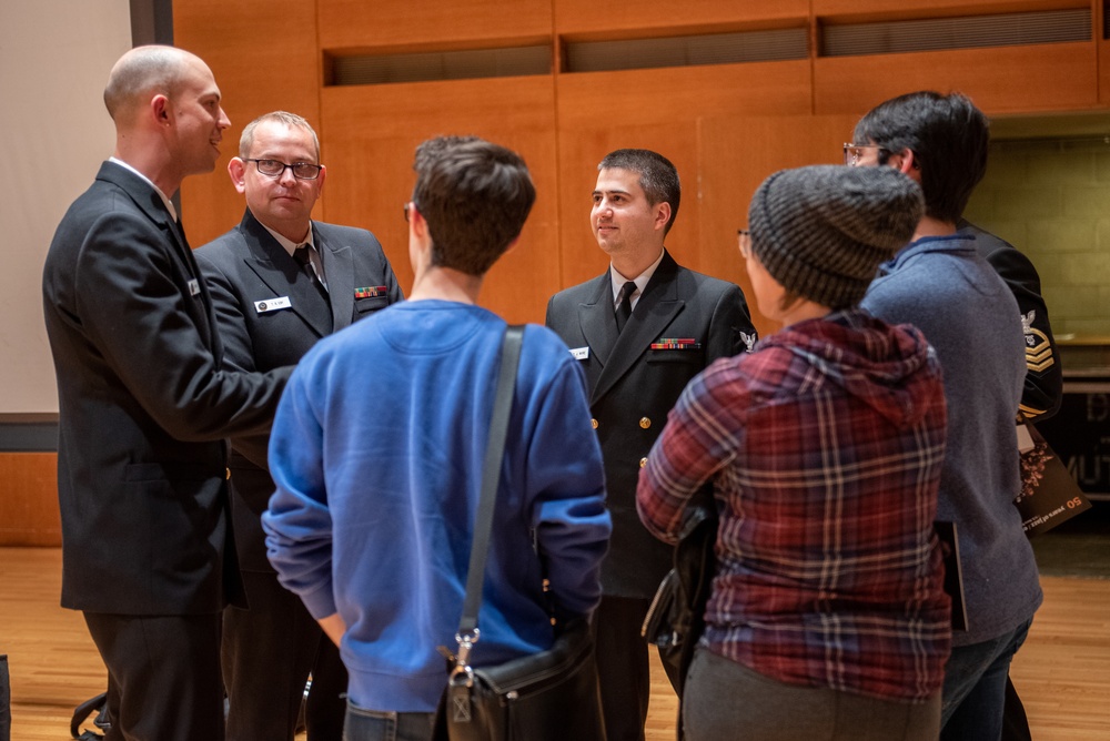 US Navy Band visits SUNY, Fredonia