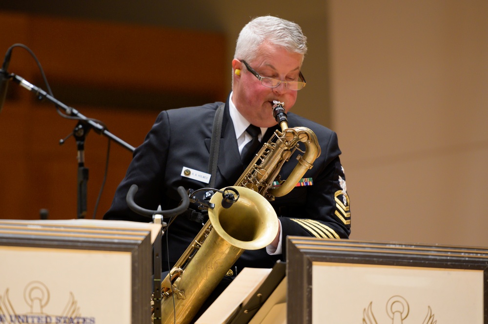 US Navy Band visits SUNY, Fredonia