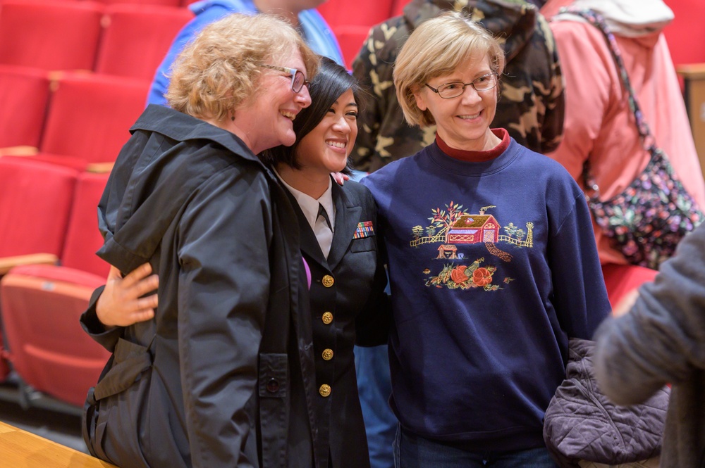 US Navy Band visits SUNY, Fredonia