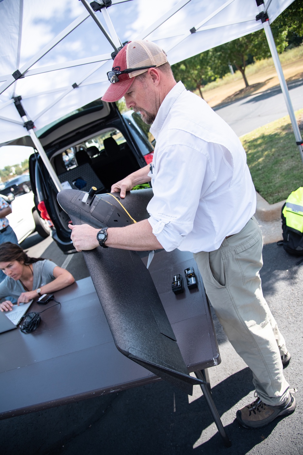 Unmanned aircraft tested at Huntsville Center