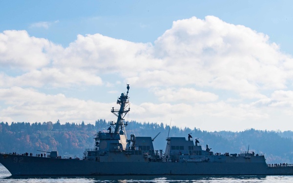USS Momsen Homecoming