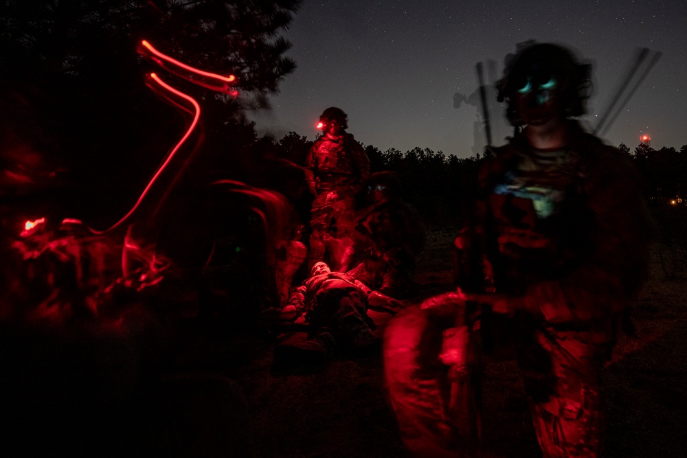 Special Warfare Airmen and Marines team up for live-fire exercise