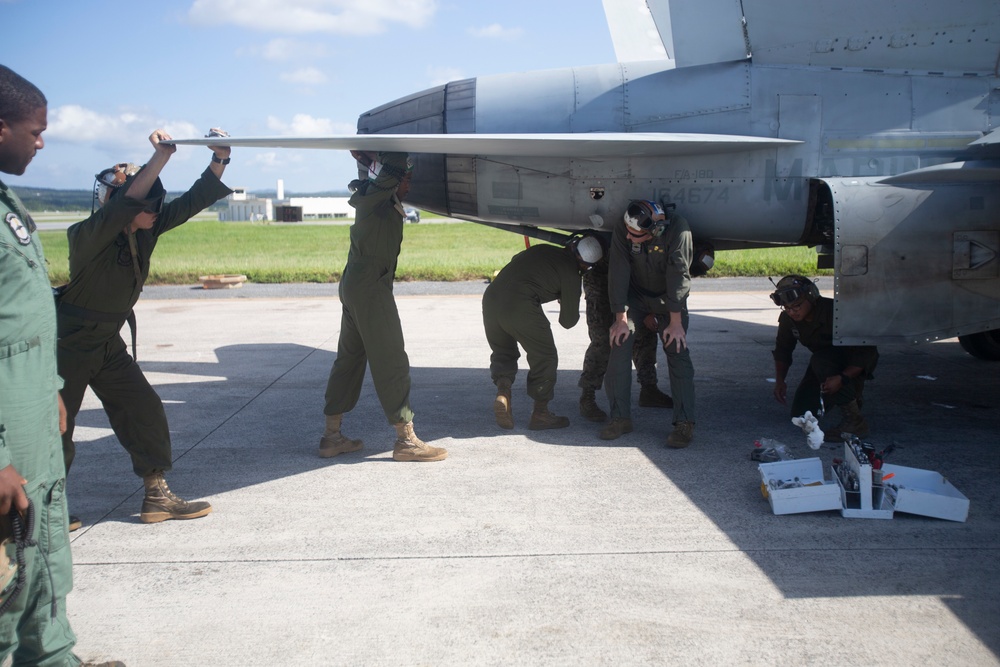 VMFA(AW)-242 Conducts Training