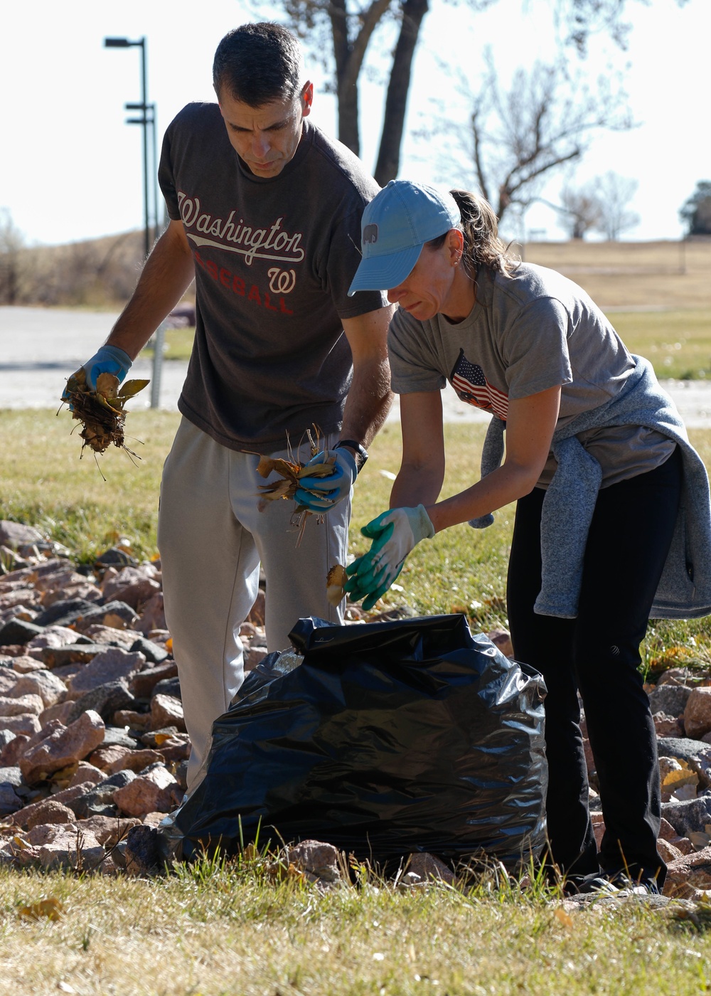 A Family Affair: Volunteers Beautify Fort Carson