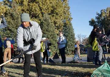 A Family Affair: Volunteers Beautify Fort Carson