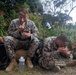 Communications Marines settle into the jungle