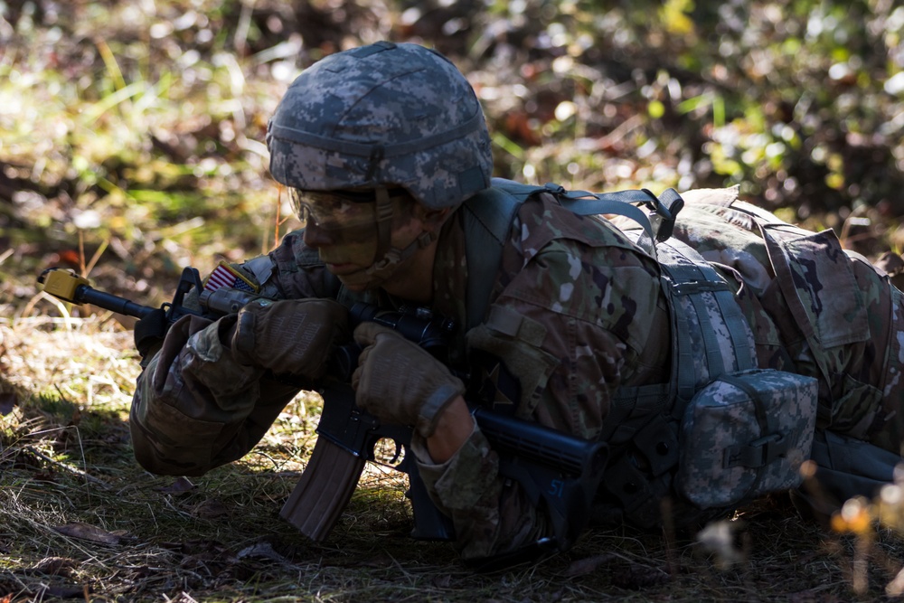 2nd Lt. Chavez Takes On Lancer Brigade's Expert Infantry Badge