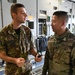Italian air force cadets tour 386th AEW