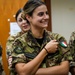 Italian air force cadets tour 386th AEW