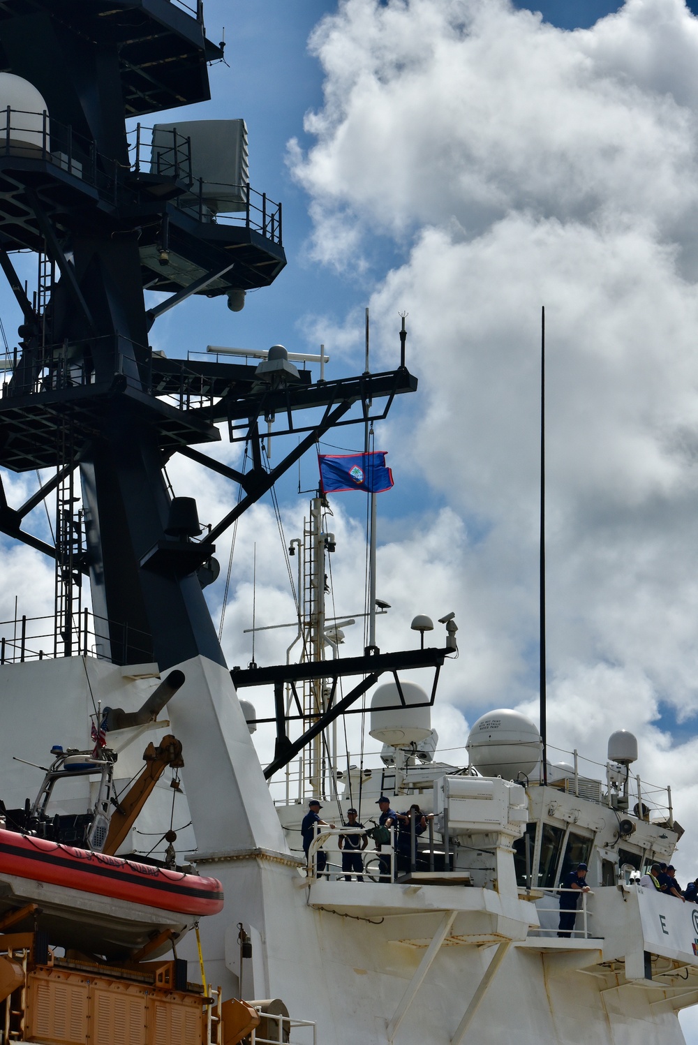 Coast Guard Cutter Stratton arrives to Guam on fisheries patrol