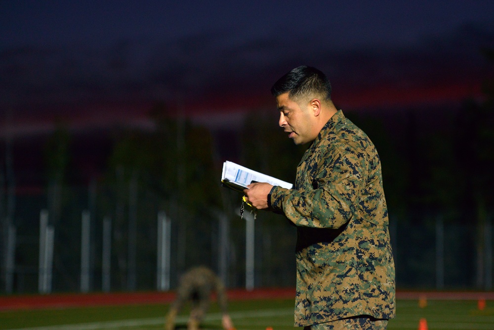 U.S. Marines Combat Fitness Test in Germany