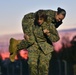 U.S. Marines Combat Fitness Test in Germany