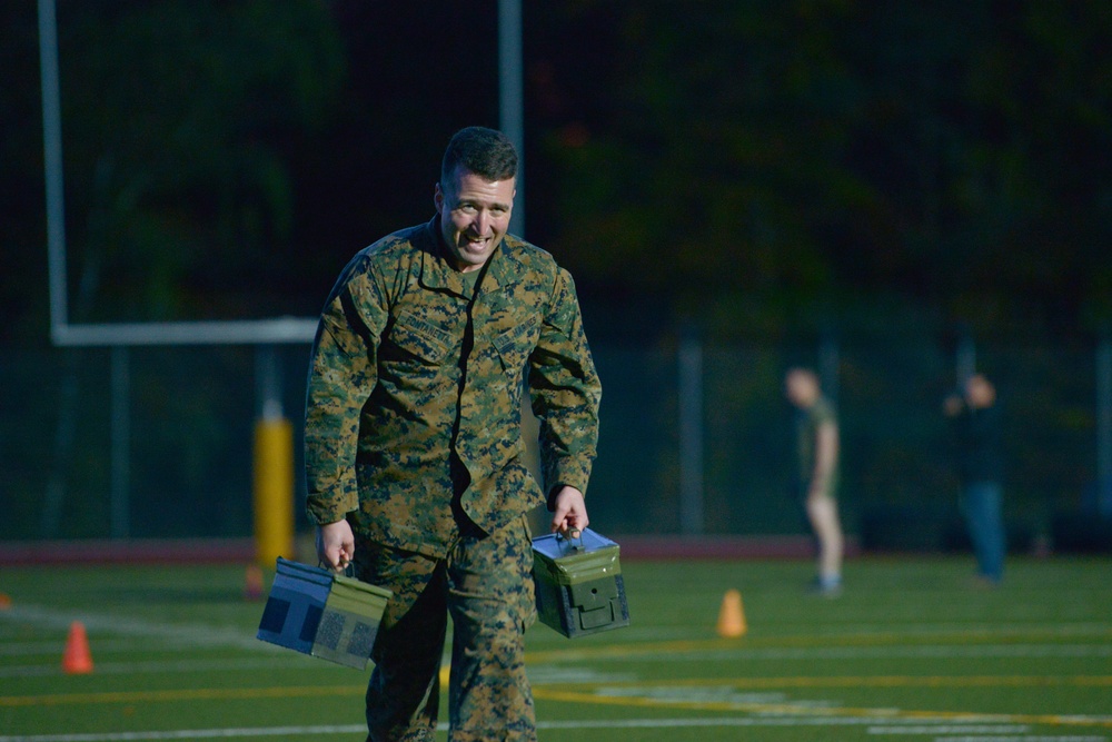 U.S. Marines Combat Fitness Test in Germany