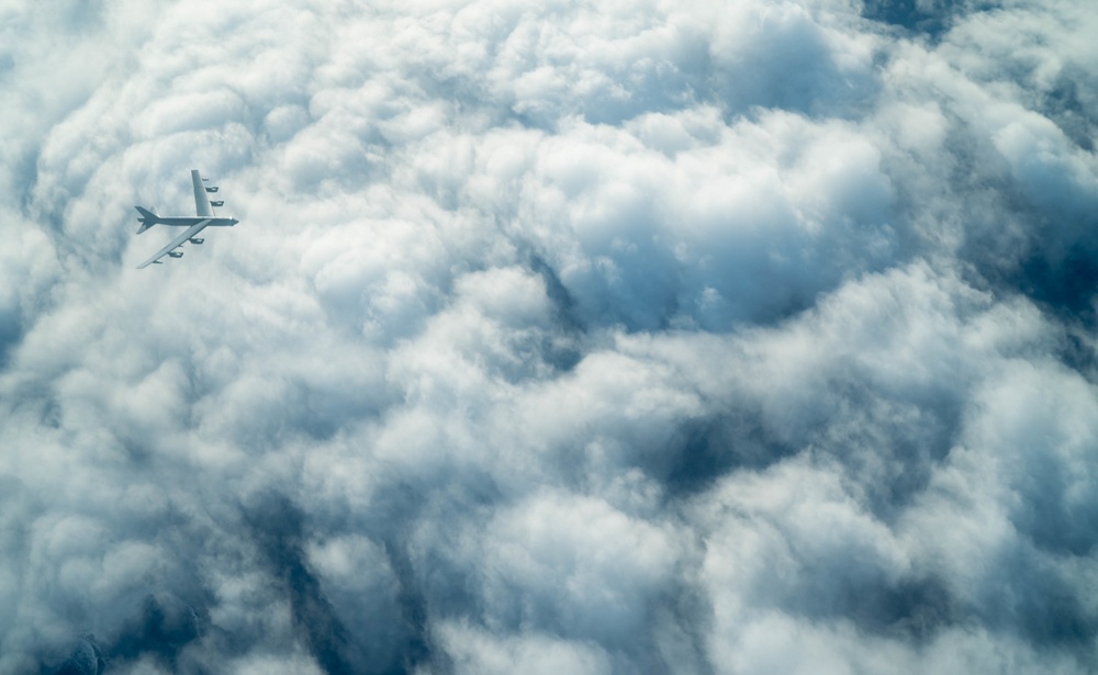 KC-135s Refuel B-52s