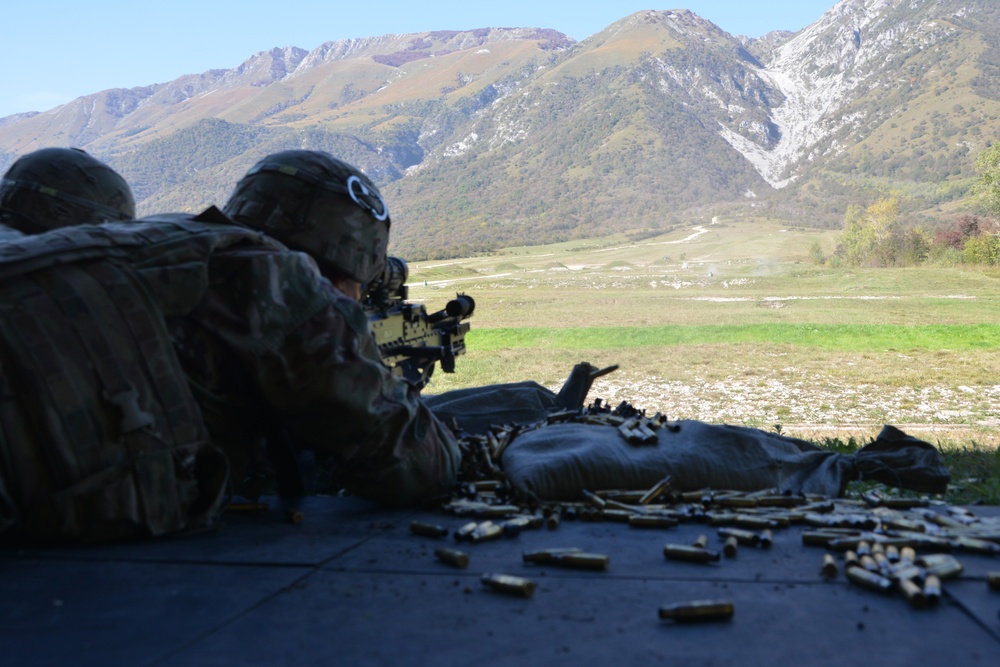 Marksmanship training  at Aviano Italy Oct. 23, 2019