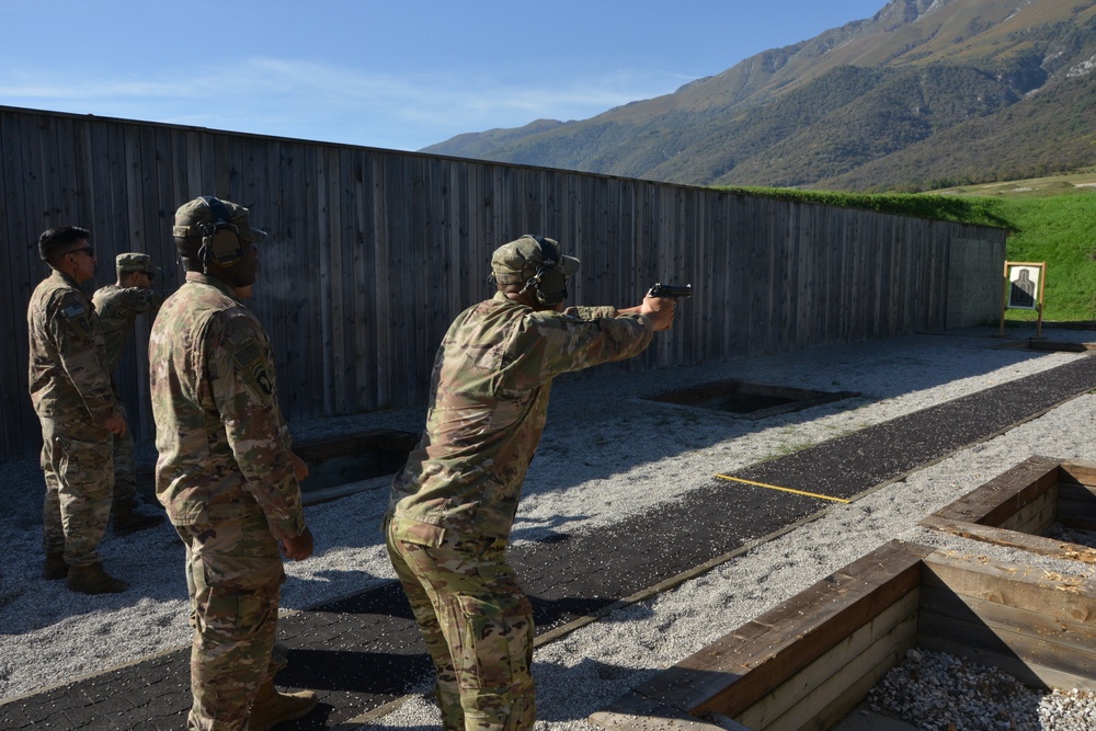 Marksmanship training  at Aviano Italy Oct. 23, 2019