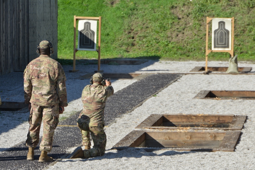 Marksmanship training  at Aviano Italy Oct. 23, 2019