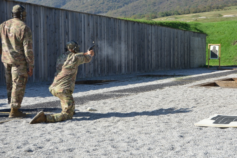 Marksmanship training  at Aviano Italy Oct. 23, 2019