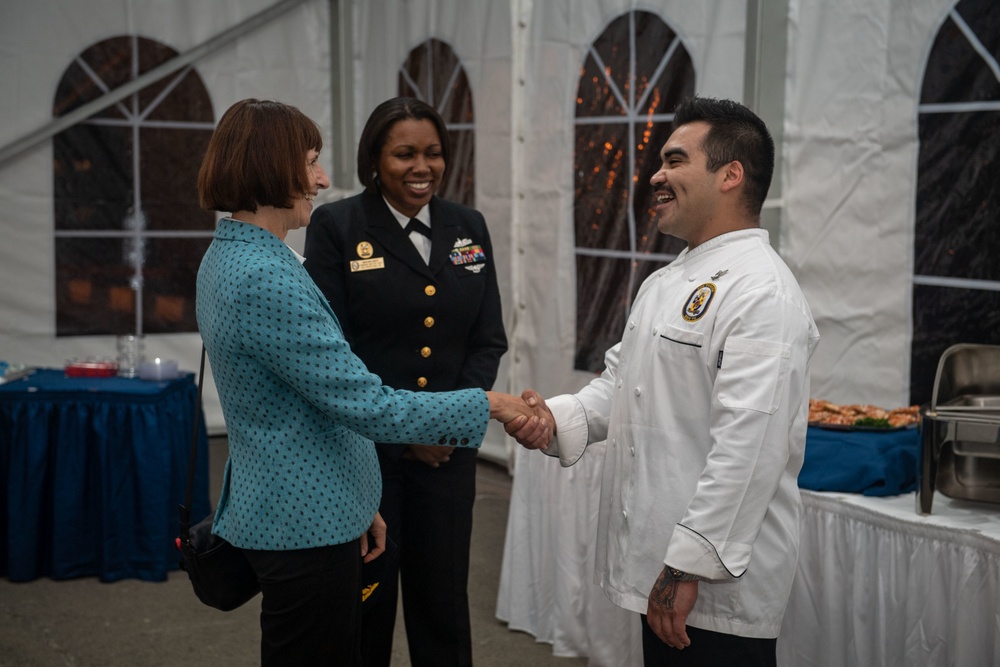 USS Porter (DDG 78) hosts reception in Batumi, Georgia