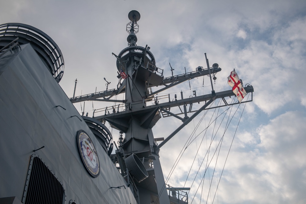 USS Porter (DDG 78) arrives in Batumi, Georgia