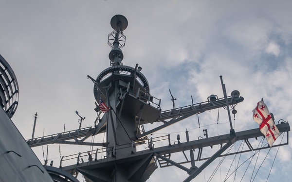 USS Porter (DDG 78) arrives in Batumi, Georgia