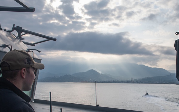 USS Porter (DDG 78) arrives in Batumi, Georgia
