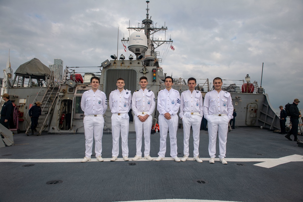 USS Porter (DDG 78) arrives in Batumi, Georgia