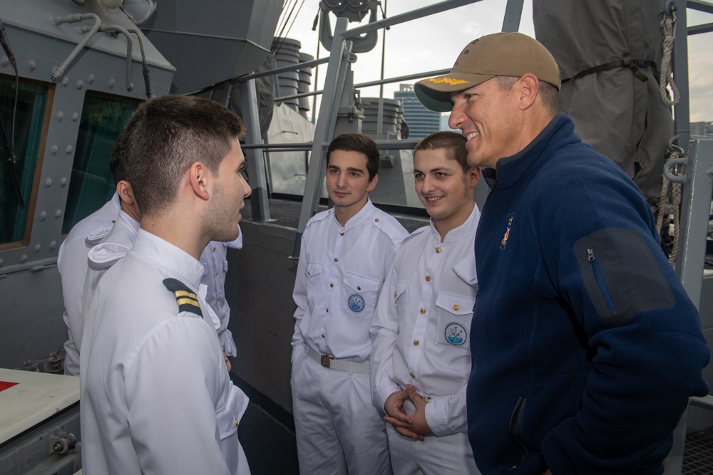 USS Porter (DDG 78) arrives in Batumi, Georgia