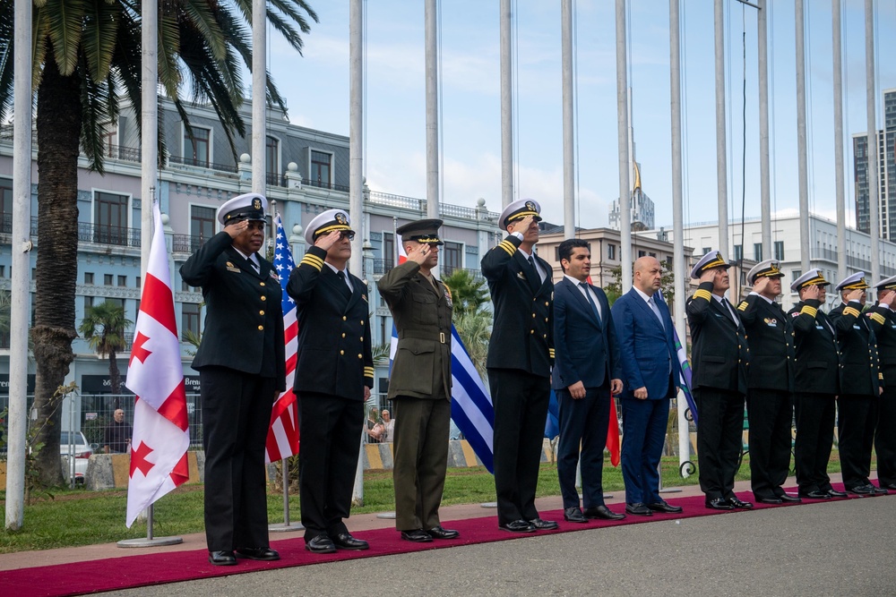 USS Porter (DDG 78) arrives in Batumi, Georgia