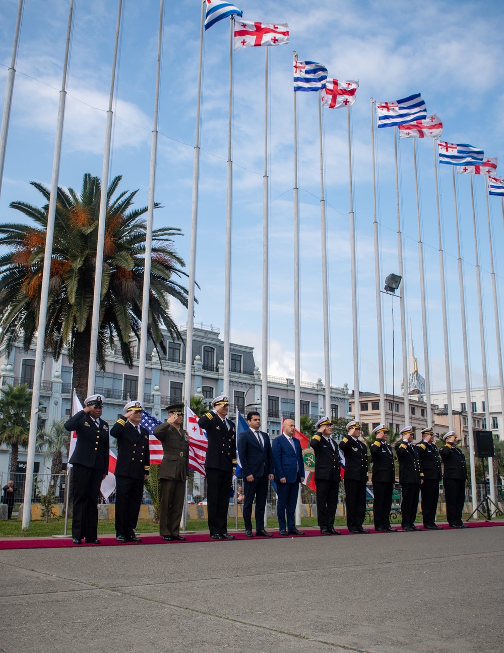 USS Porter (DDG 78) arrives in Batumi, Georgia