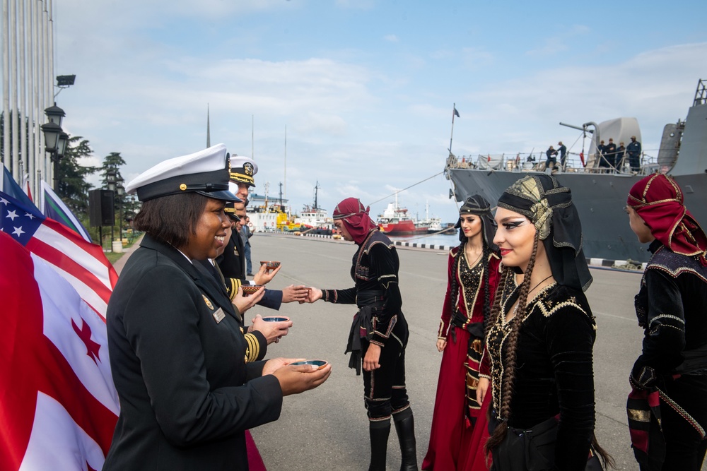 USS Porter (DDG 78) arrives in Batumi, Georgia