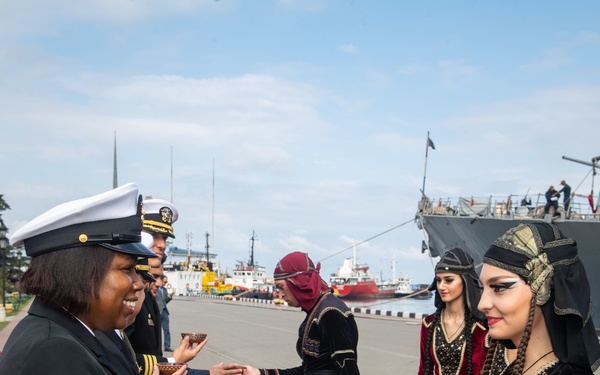 USS Porter (DDG 78) arrives in Batumi, Georgia