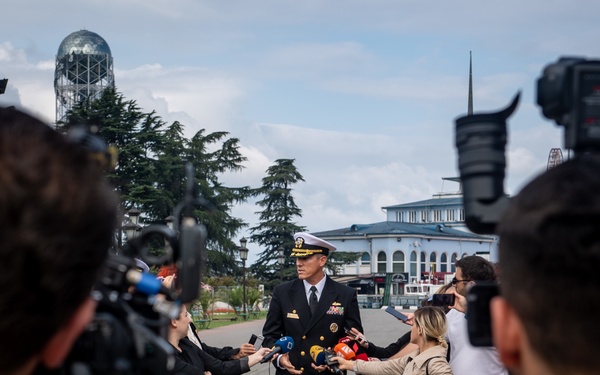 USS Porter (DDG 78) arrives in Batumi, Georgia