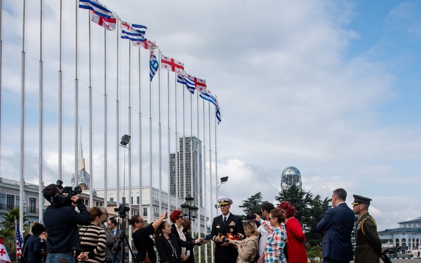 USS Porter (DDG 78) arrives in Batumi, Georgia