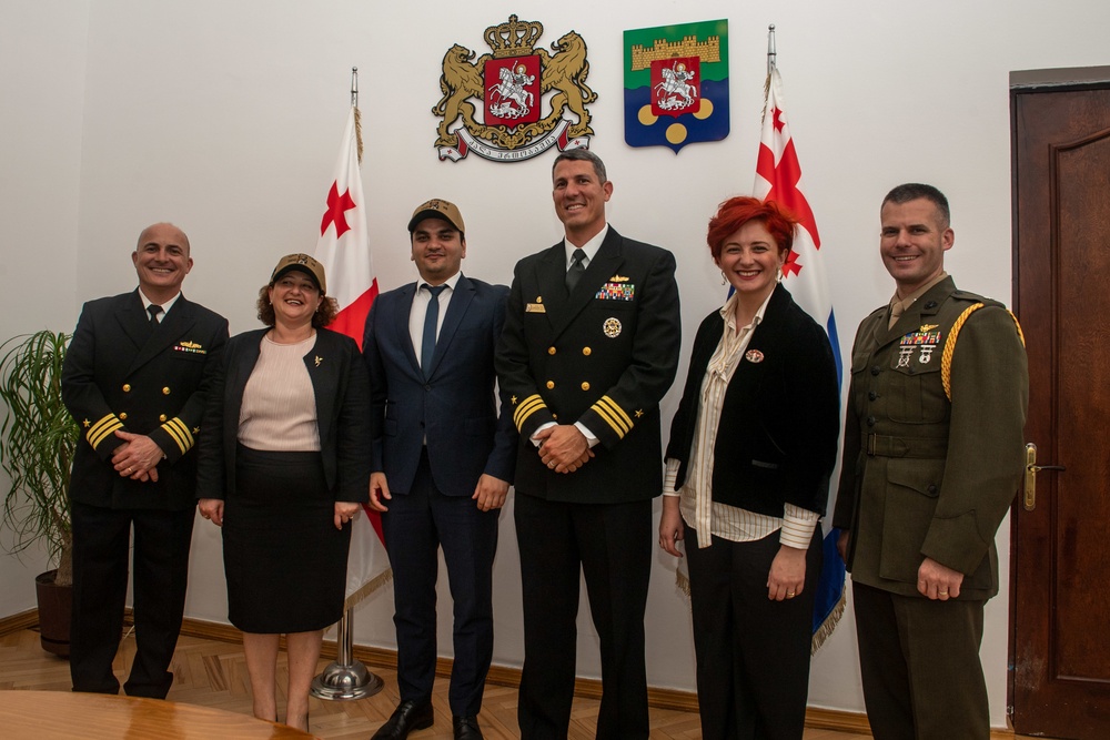 USS Porter (DDG 78) arrives in Batumi, Georgia