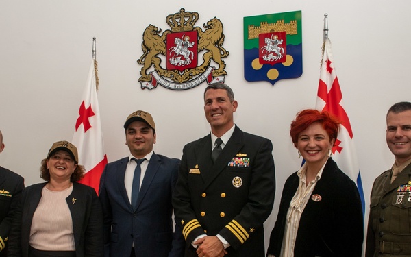 USS Porter (DDG 78) arrives in Batumi, Georgia