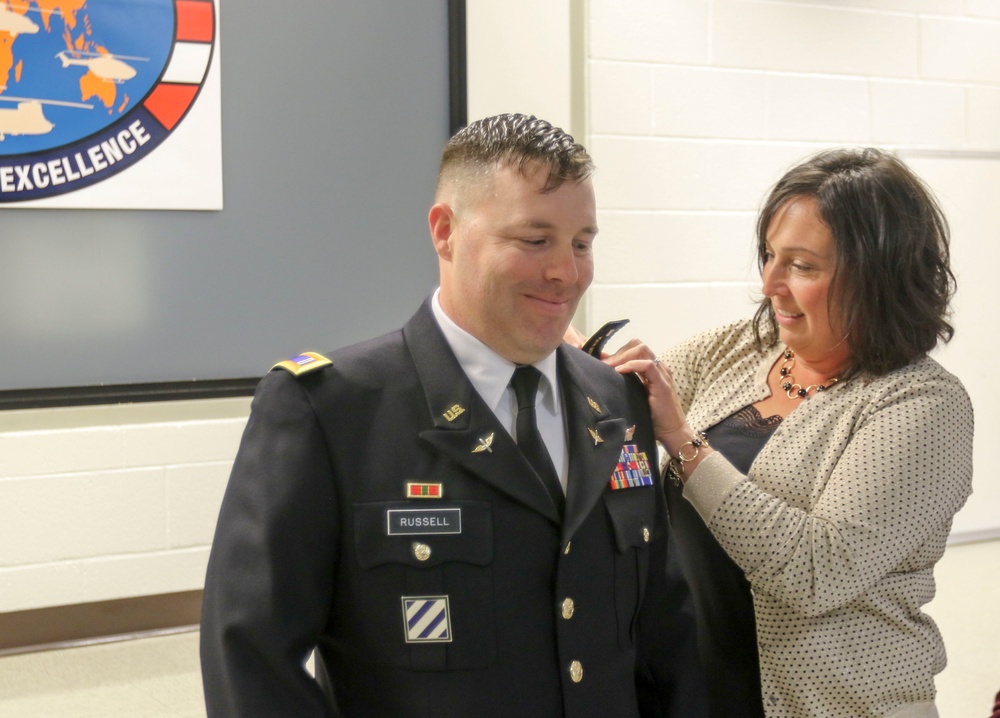 Youngest CW5 in Pa. Guard history promoted