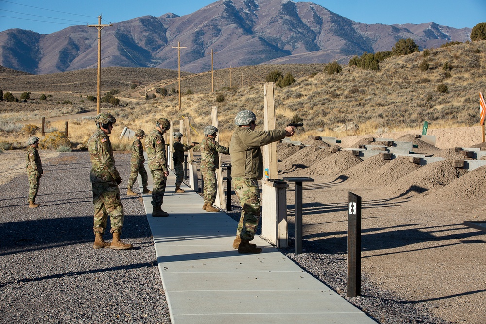 807th Medical Command (Deployment Support) Conducts M9 Weapons Qualification