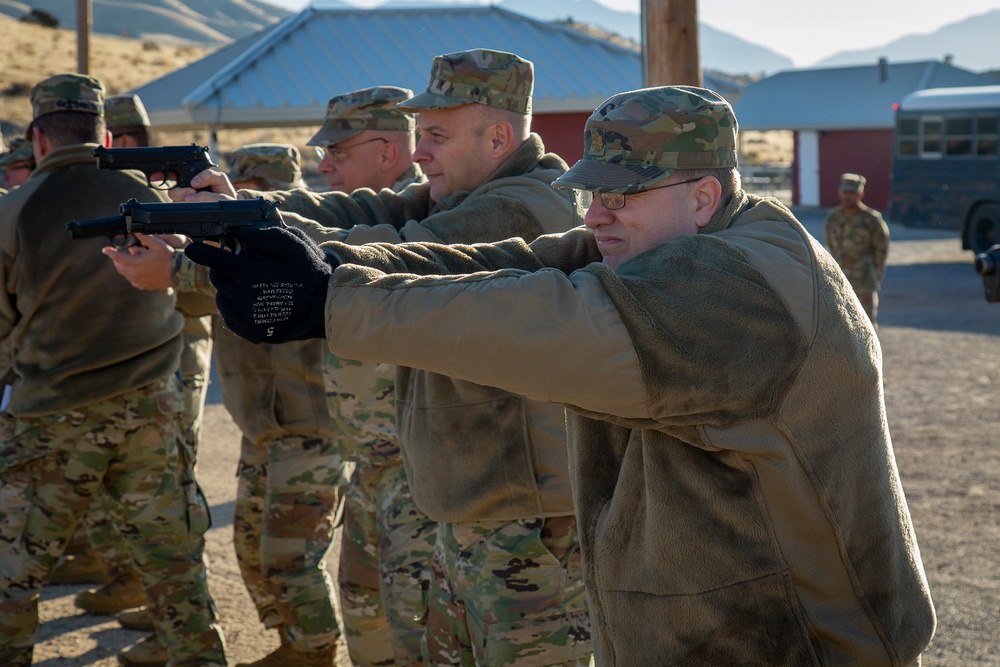 807th Medical Command (Deployment Support) conducts M9 Weapons Qualification