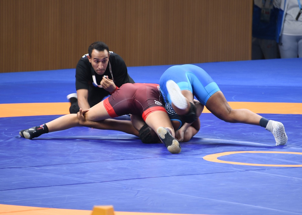 Wrestling at 7th CISM Military World Games