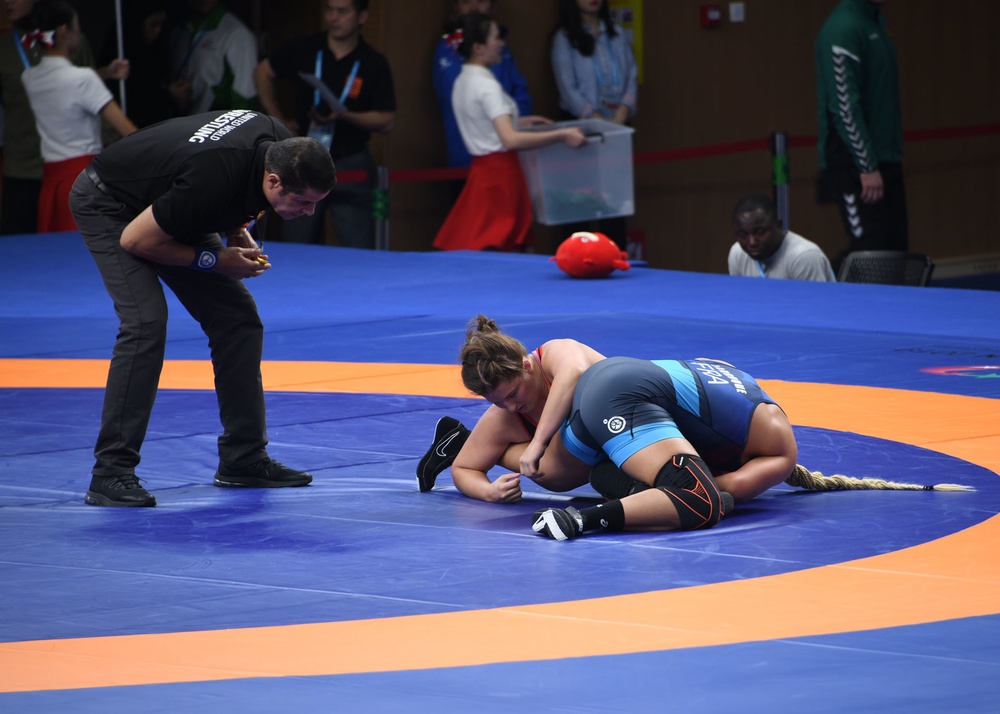 Wrestling at 7th CISM Military World Games