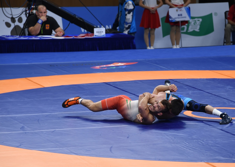 Wrestling at 7th CISM Military World Games