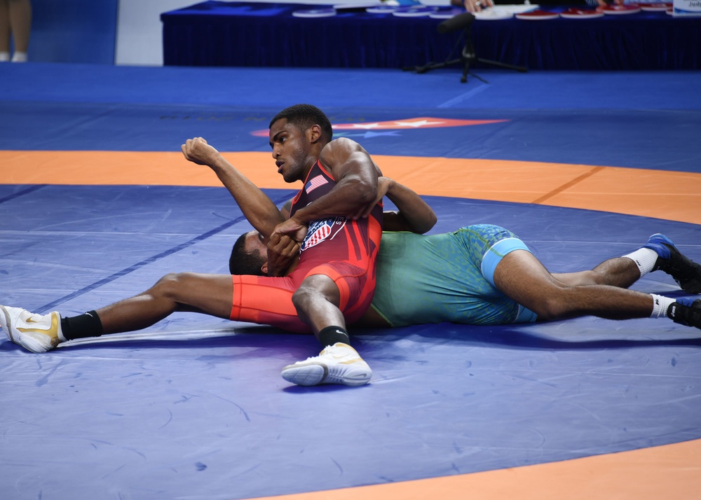 Wrestling at 7th CISM Military World Games