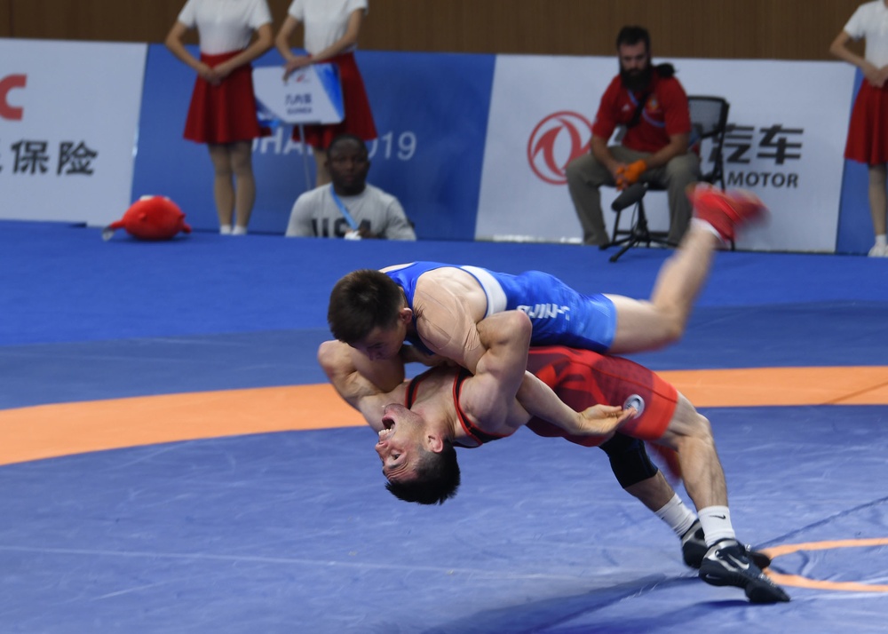 Wrestling at 7th CISM Military World Games