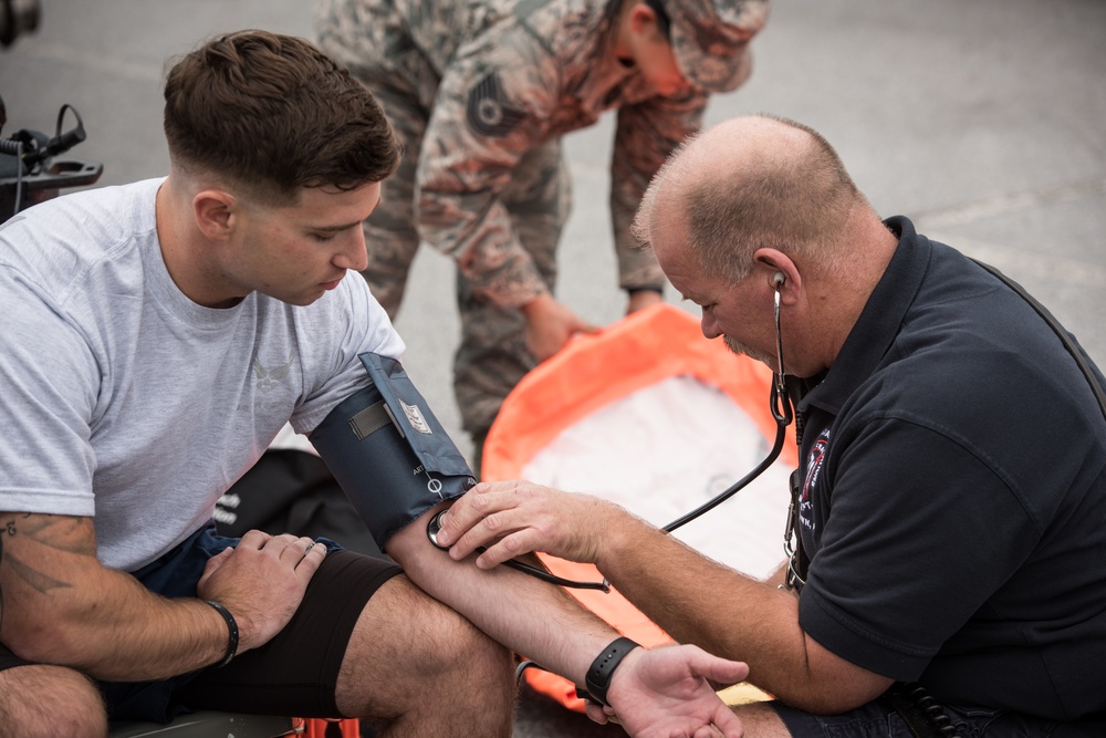 193rd SOW Airmen conduct radiation response exercise
