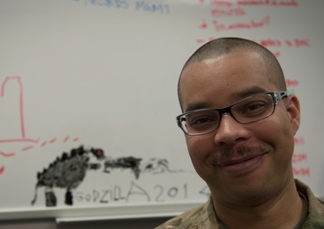 50th Space Wing Airman warms arctic with dad jokes, smiles
